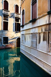 Picturesque narrow canals which all feed into the Grand Canal, located in the UNESCO World Heritage Site of Venice.